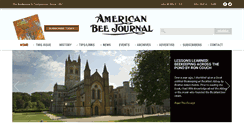 Desktop Screenshot of americanbeejournal.com