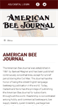 Mobile Screenshot of americanbeejournal.com