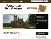 Tablet Screenshot of americanbeejournal.com
